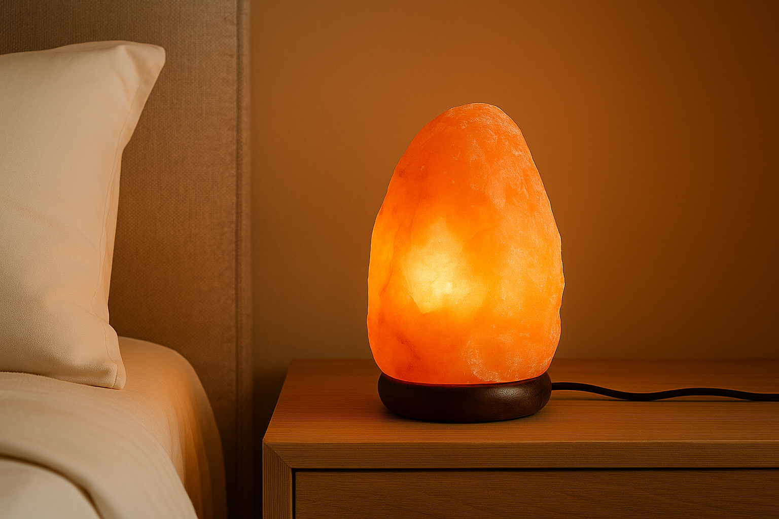 Rose – Natural Himalayan Salt Lamp with Warm Glow